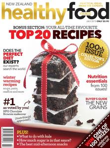 Healthy Food Guide's 100th issue cover